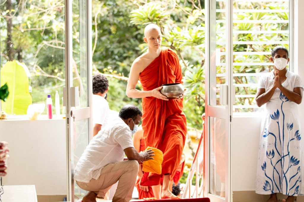 monk, sri lanka,