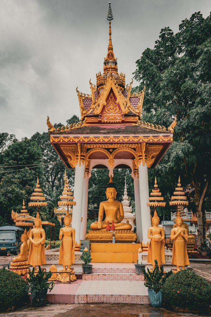 Ornate golden Buddha