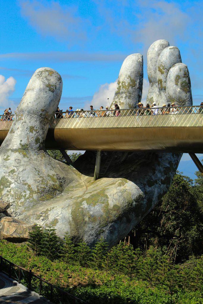 Golden Bridge in Da Nang,
