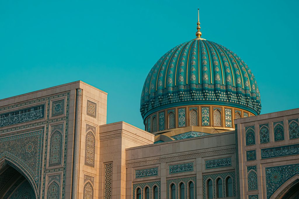blue dome Uzbekistan.