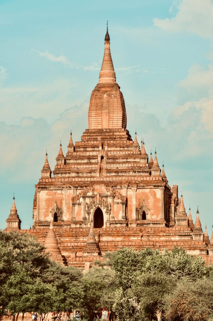 Sulemani Temple in Bagan, Myanmar,