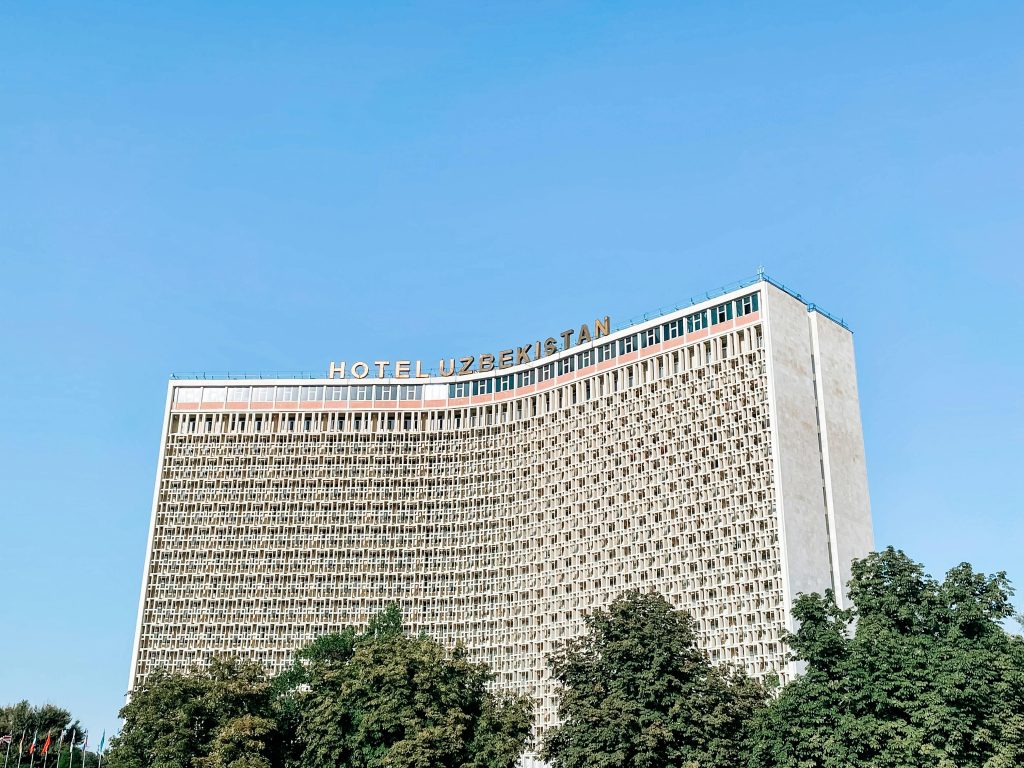 the Hotel Uzbekistan