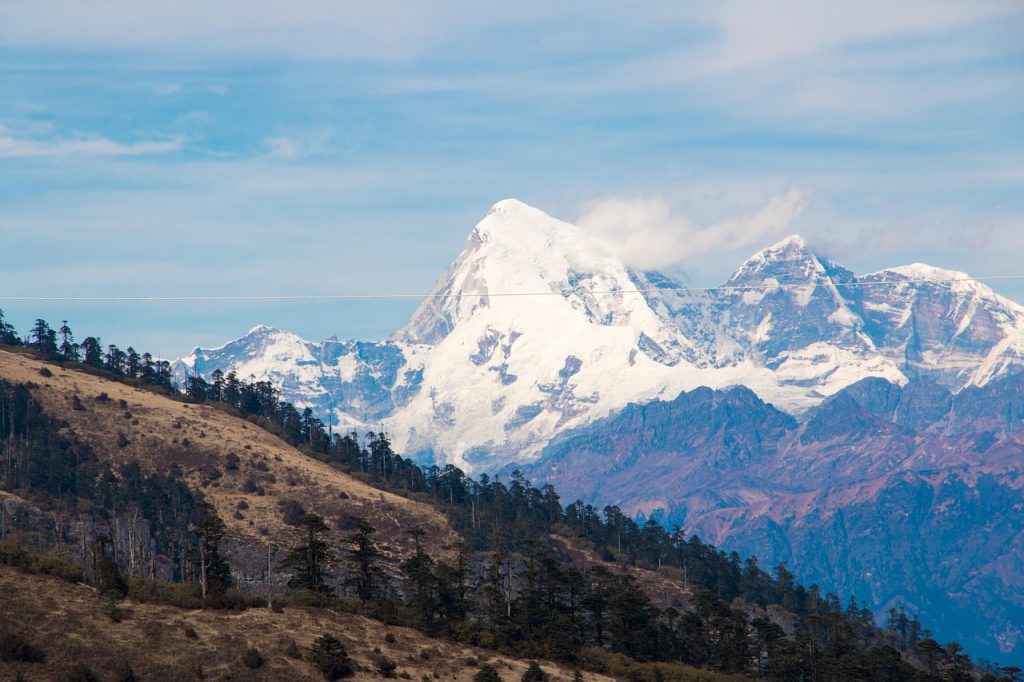 Bhutan chelela pass