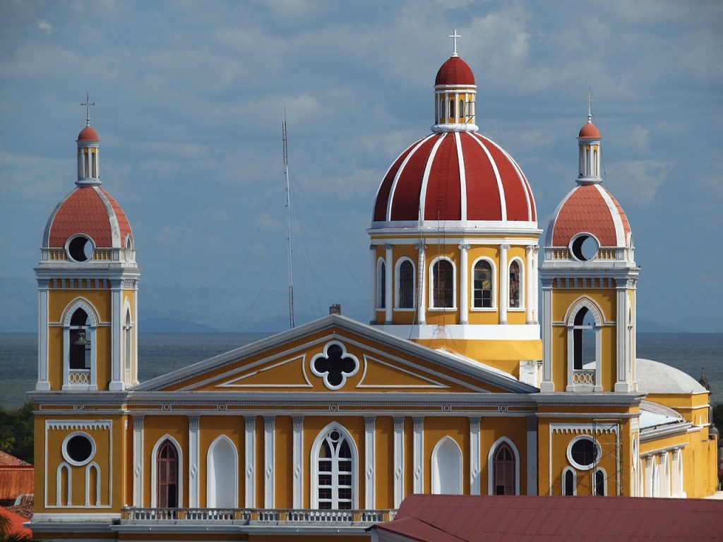 nicaragua, cathedral, granada,