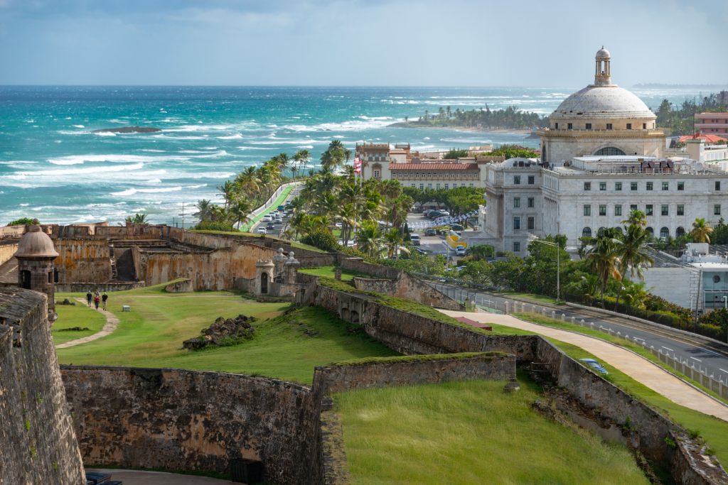 Castillo San Felipe del Morro in San Juan, Puerto Rico,