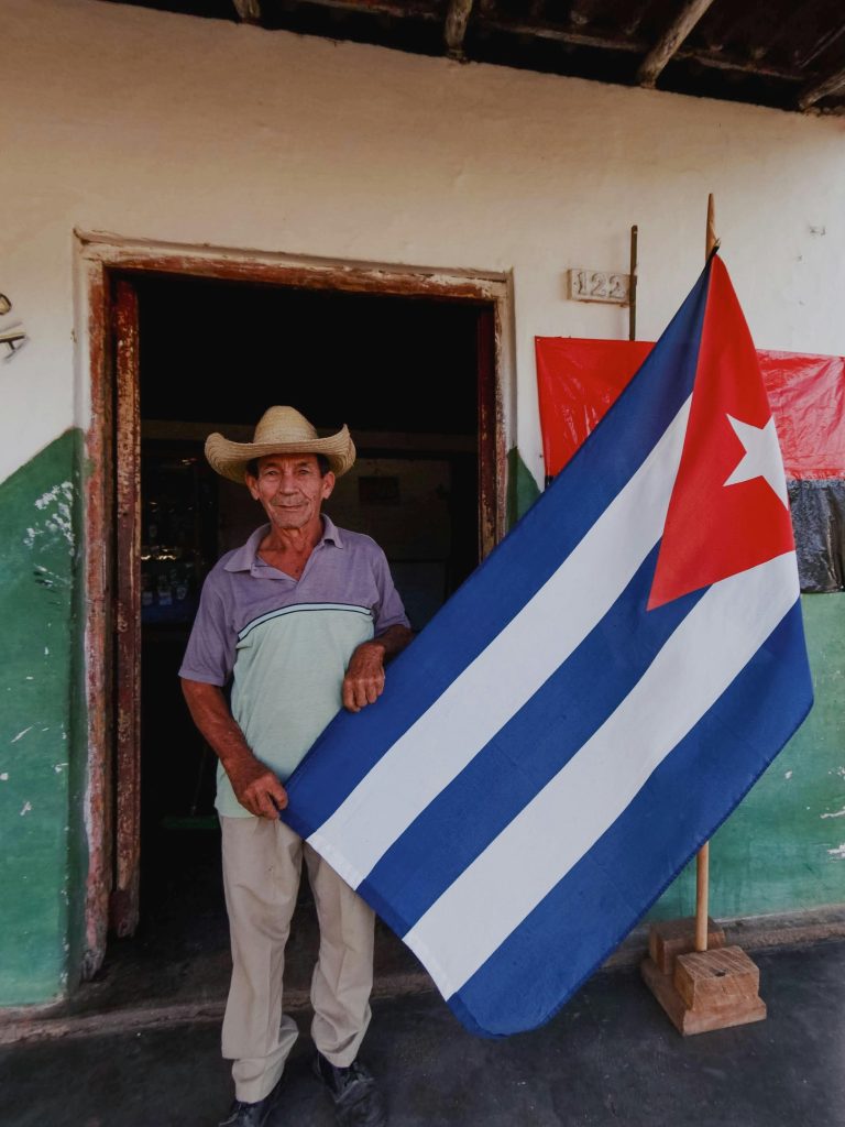 Cuba flag random country