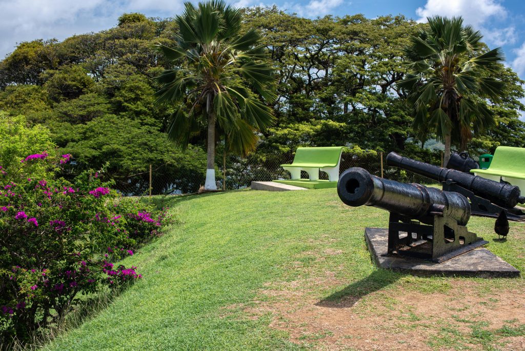 Fort King George in Tobago.