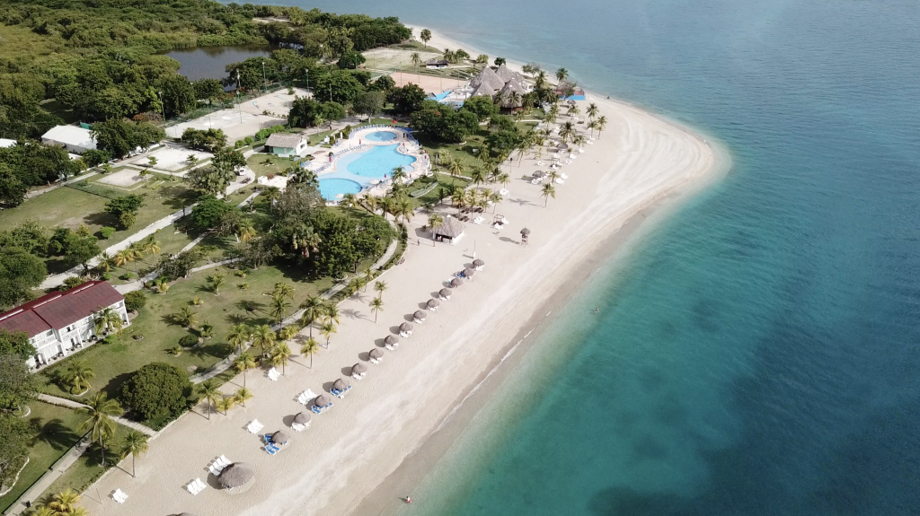 beach resort in Haiti,