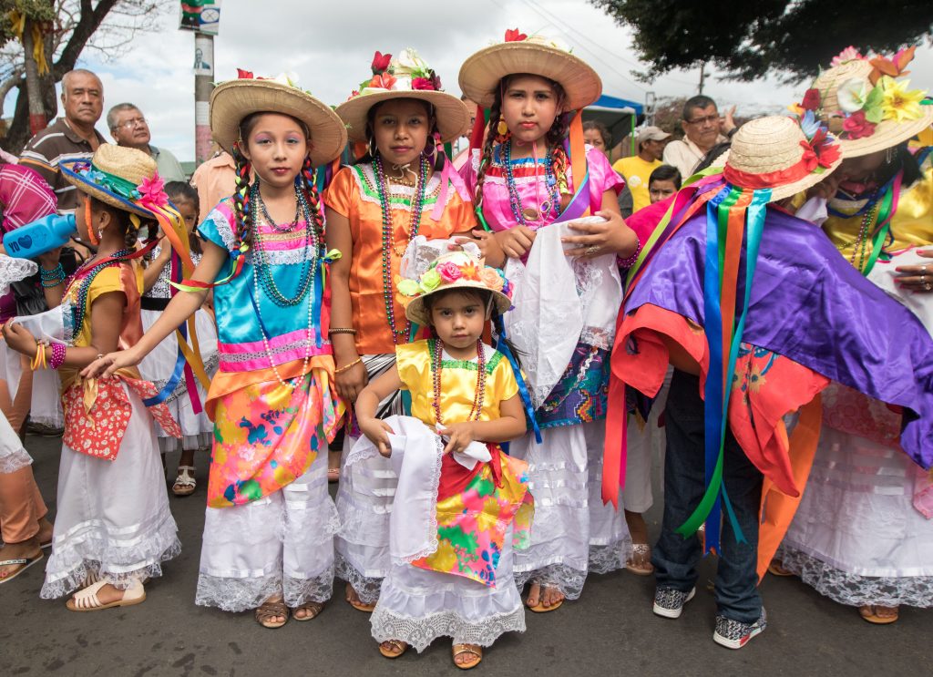 random people in Diriamba, Nicaragua.